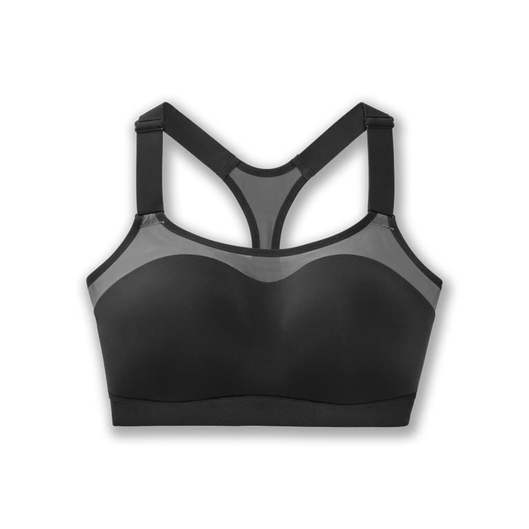 Brooks Women's Dare Racerback Running Bra - Asphalt/DarkGey (TLCD08352)